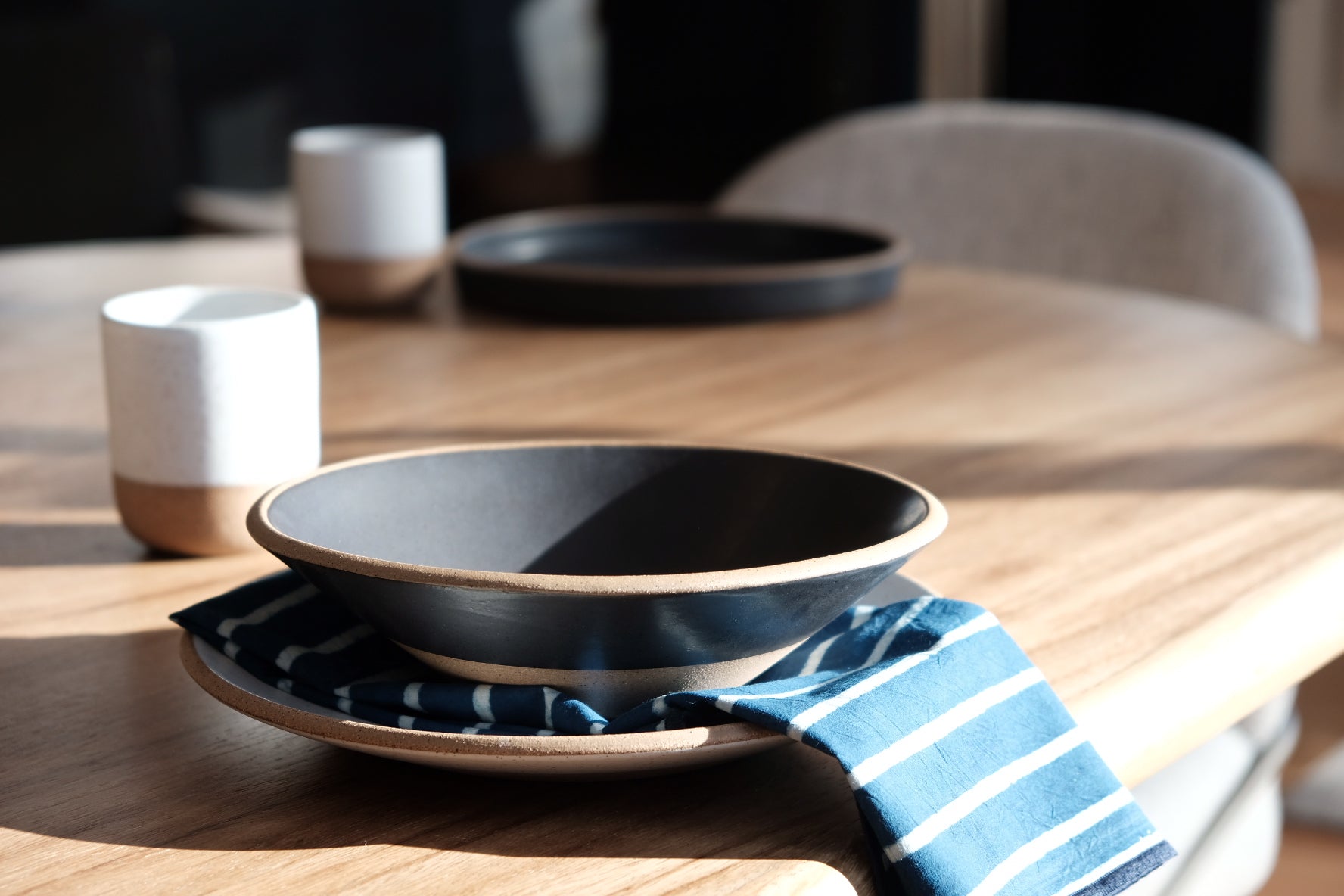 Portland Pasta Bowl | Wide, Shallow Bowl | Wolf Ceramics