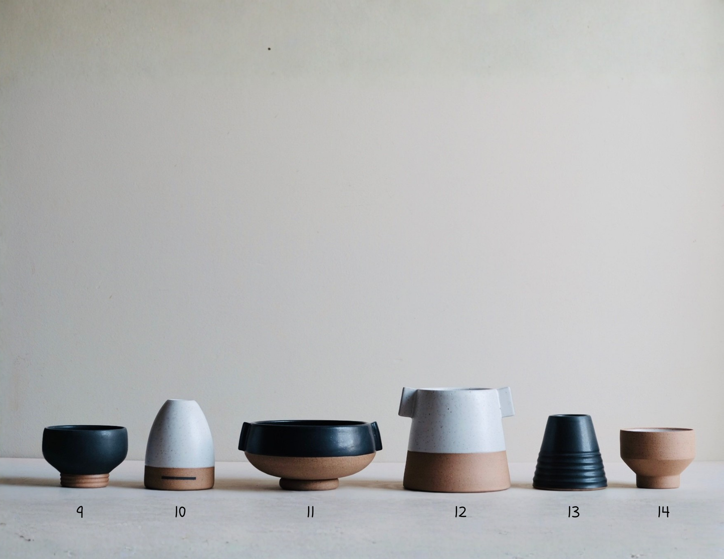 One-Of-A-Kind Vases (9-14)