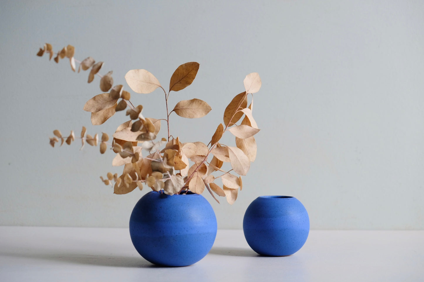 Small Blue Moon Vase