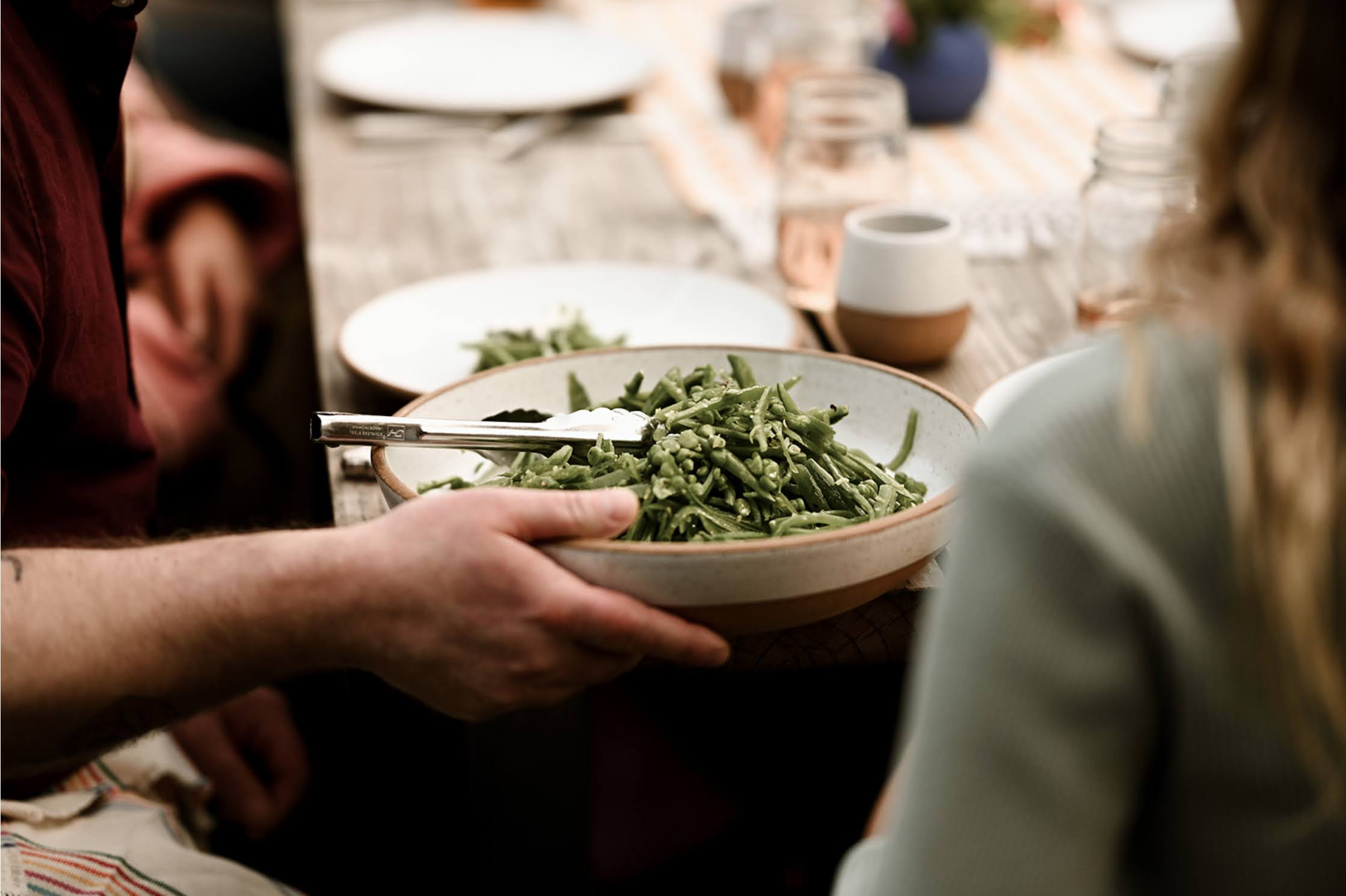 Medium Serving Dish | Wolf Ceramics | White